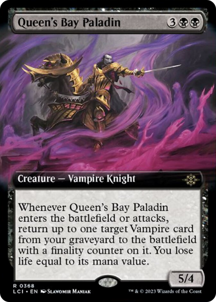 Queen's Bay Paladin (Extended Art) [The Lost Caverns of Ixalan] | A1Comics