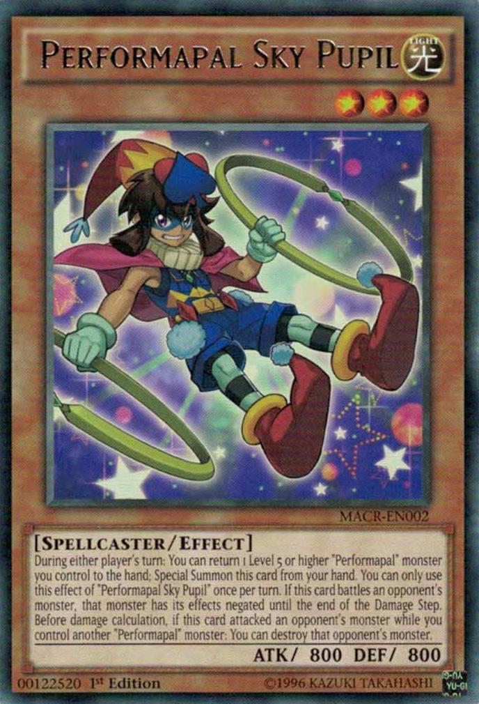 Performapal Sky Pupil [MACR-EN002] Rare | A1Comics