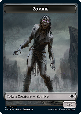 Zombie // Angel Double-Sided Token [Game Night: Free-for-All Tokens] | A1Comics