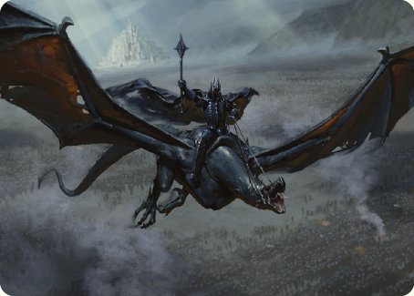 Lord of the Nazgul Art Card [The Lord of the Rings: Tales of Middle-earth Art Series] | A1Comics