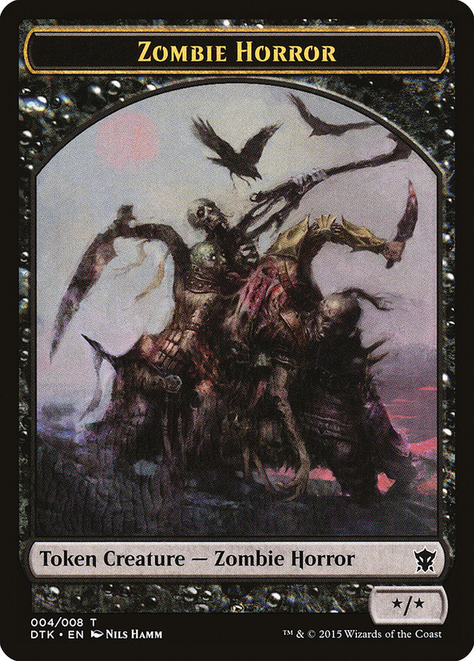 Zombie Horror Token [Dragons of Tarkir Tokens] | A1Comics