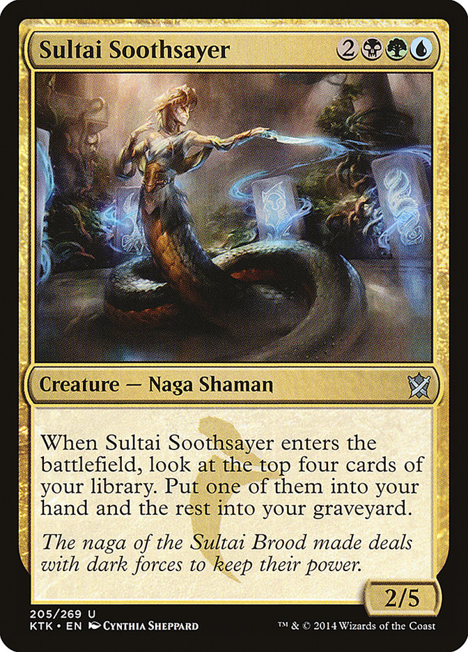 Sultai Soothsayer [Khans of Tarkir] | A1Comics