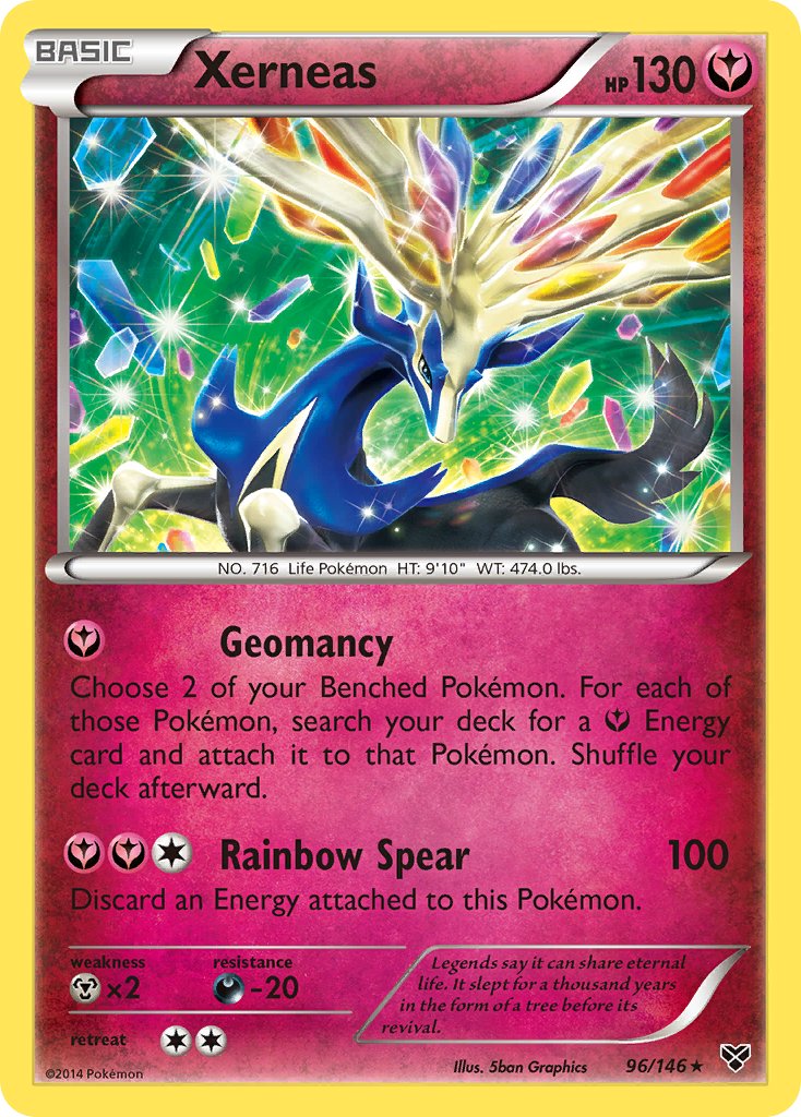 Xerneas (96/146) (Theme Deck Exclusive) [XY: Base Set] | A1Comics