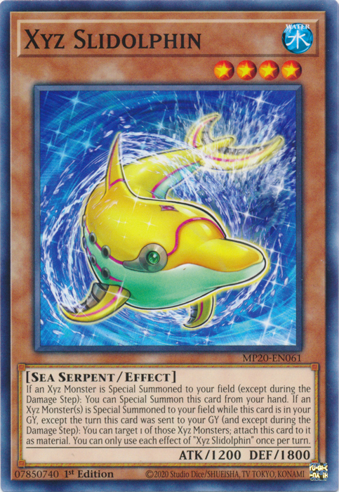 Xyz Slidolphin [MP20-EN061] Common | A1Comics