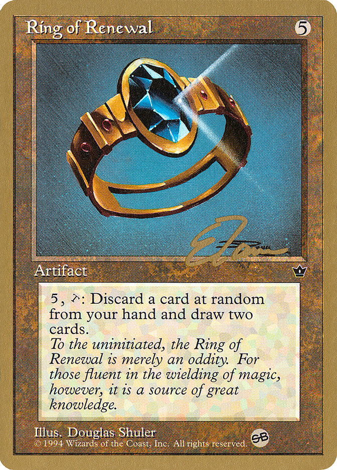 Ring of Renewal (Eric Tam) (SB) [Pro Tour Collector Set] | A1Comics