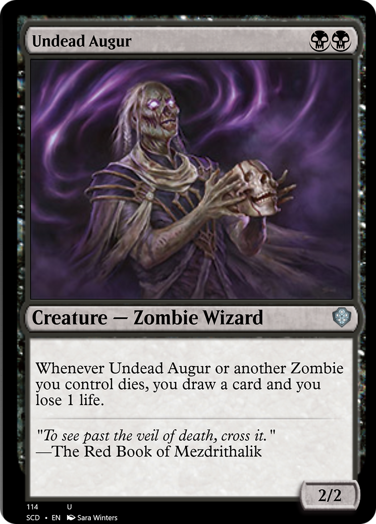 Undead Augur [Starter Commander Decks] | A1Comics