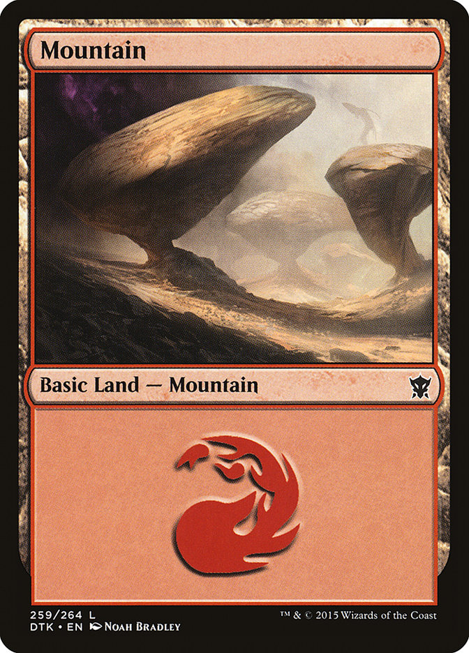 Mountain (259) [Dragons of Tarkir] | A1Comics