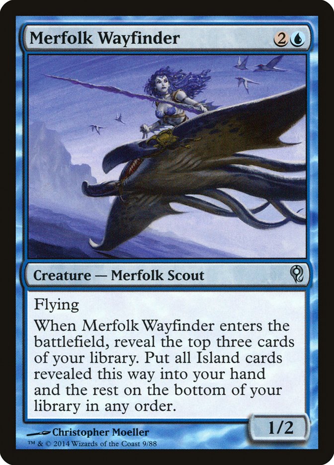 Merfolk Wayfinder [Duel Decks: Jace vs. Vraska] | A1Comics