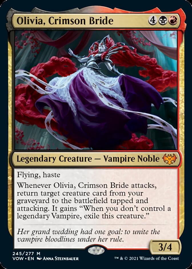 Olivia, Crimson Bride [Innistrad: Crimson Vow] | A1Comics