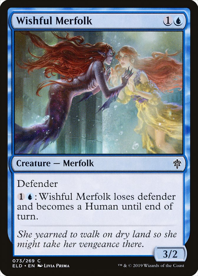 Wishful Merfolk [Throne of Eldraine] | A1Comics