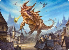 Tarrasque Art Card [Dungeons & Dragons: Adventures in the Forgotten Realms Art Series] | A1Comics