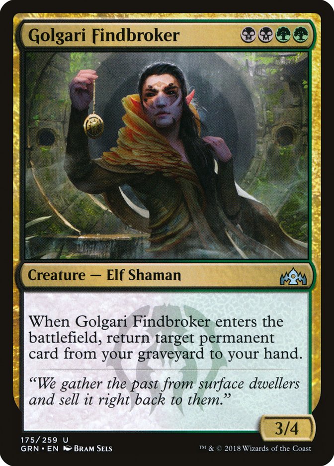 Golgari Findbroker [Guilds of Ravnica] | A1Comics