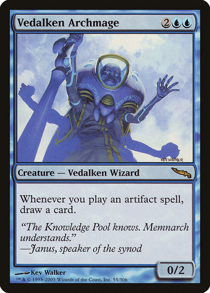 Vedalken Archmage [Mirrodin] | A1Comics