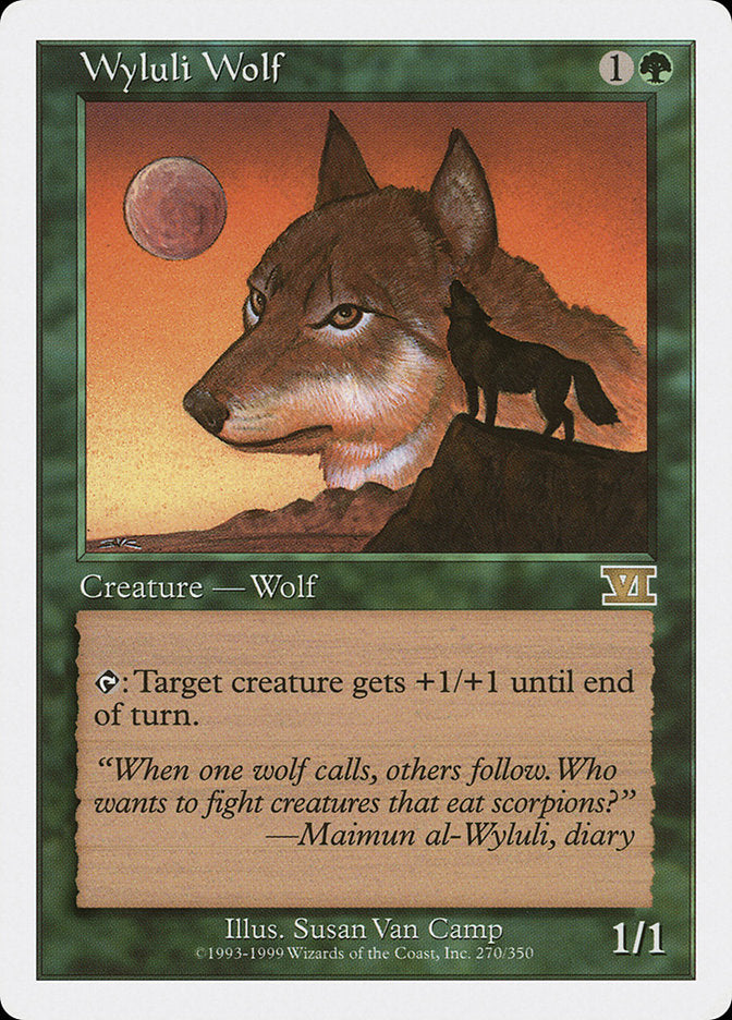 Wyluli Wolf [Classic Sixth Edition] | A1Comics