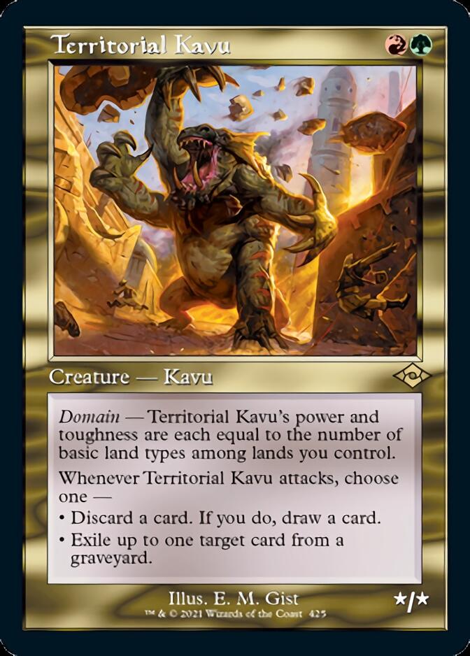 Territorial Kavu (Retro Foil Etched) [Modern Horizons 2] | A1Comics