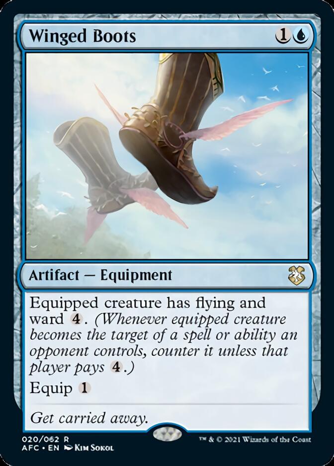 Winged Boots [Dungeons & Dragons: Adventures in the Forgotten Realms Commander] | A1Comics