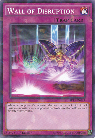 Wall of Disruption [SP15-EN049] Shatterfoil Rare | A1Comics