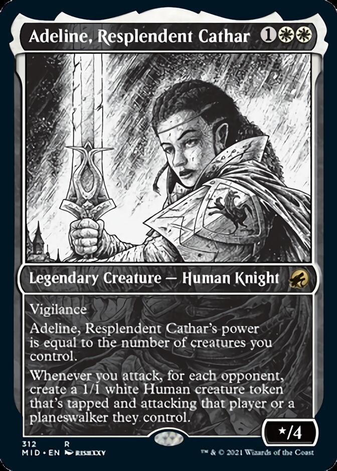 Adeline, Resplendent Cathar (Showcase Eternal Night) [Innistrad: Midnight Hunt] | A1Comics