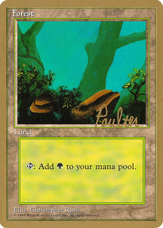 Forest (pp378) (Preston Poulter) [Pro Tour Collector Set] | A1Comics