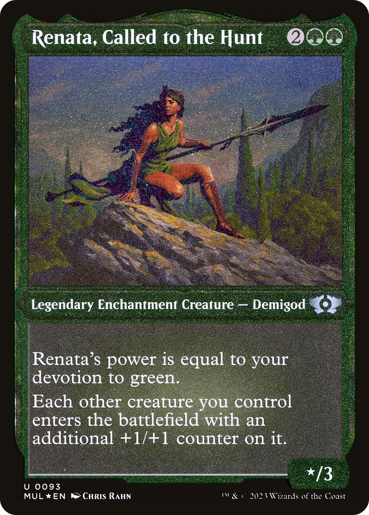 Renata, Called to the Hunt (Foil Etched) [Multiverse Legends] | A1Comics