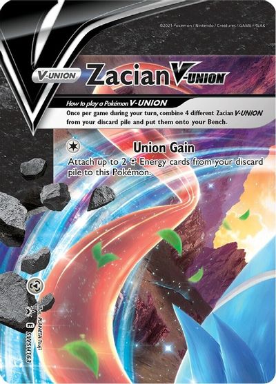 Zacian V-Union (SWSH163) [Sword & Shield: Black Star Promos] | A1Comics