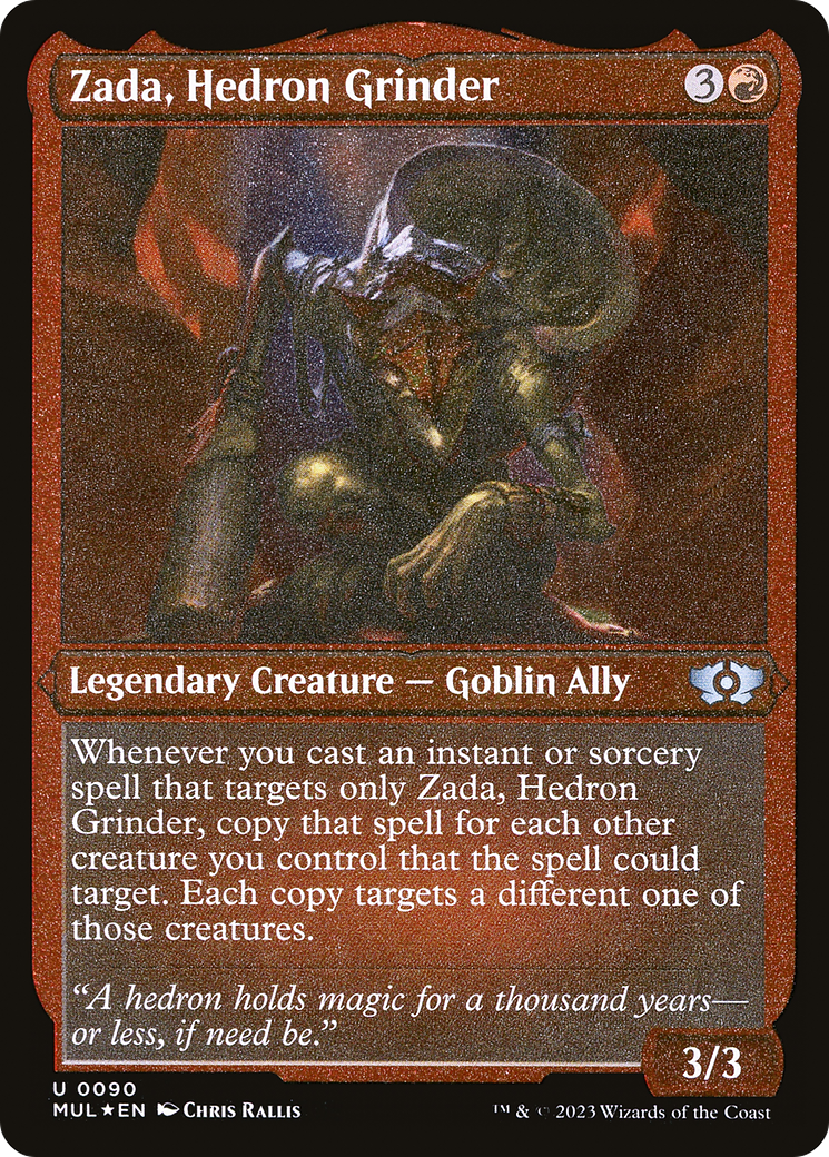 Zada, Hedron Grinder (Foil Etched) [Multiverse Legends] | A1Comics