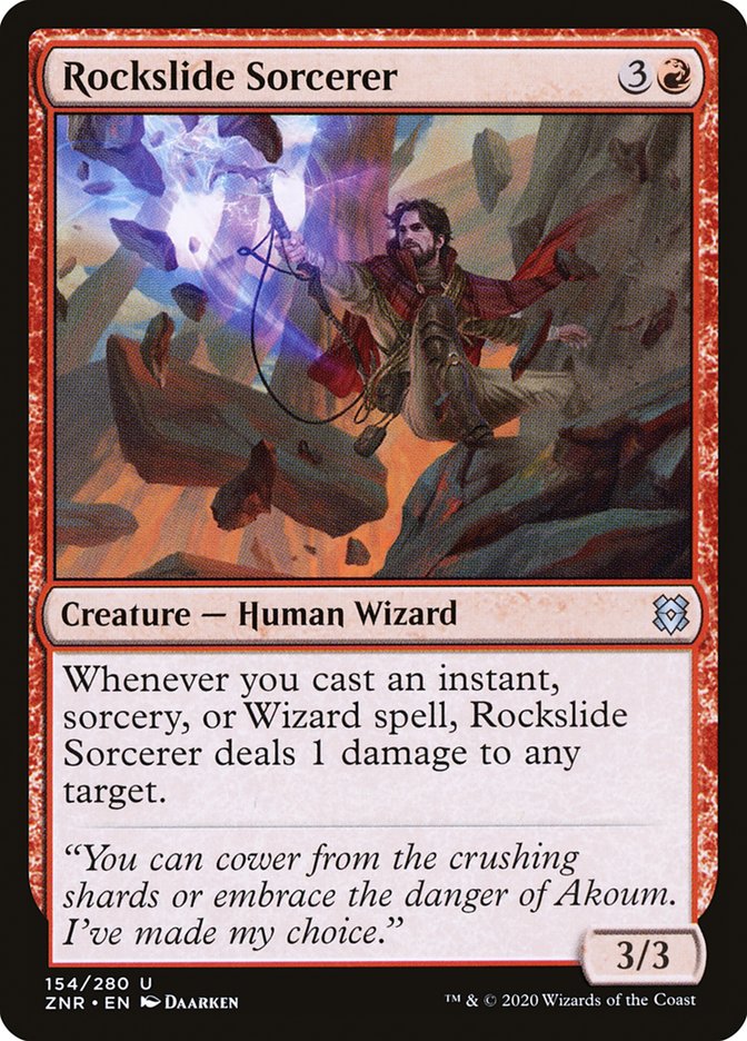 Rockslide Sorcerer [Zendikar Rising] | A1Comics