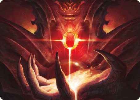 Sol Ring Art Card [The Lord of the Rings: Tales of Middle-earth Art Series] | A1Comics