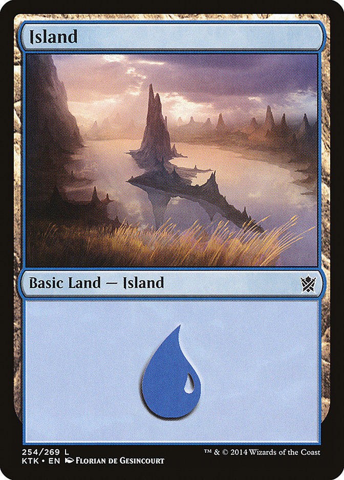 Island (254) [Khans of Tarkir] | A1Comics