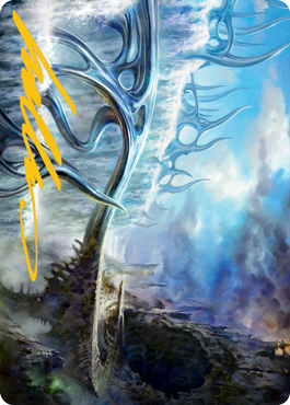 Mistvault Bridge Art Card (Gold-Stamped Signature) [Modern Horizons 2 Art Series] | A1Comics