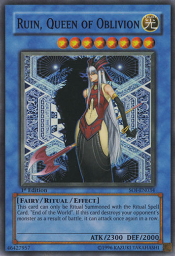 Ruin, Queen of Oblivion [SOI-EN034] Super Rare | A1Comics