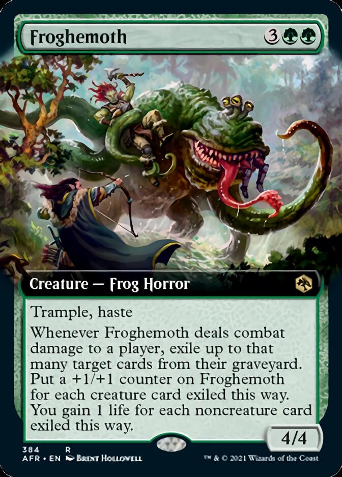 Froghemoth (Extended Art) [Dungeons & Dragons: Adventures in the Forgotten Realms] | A1Comics