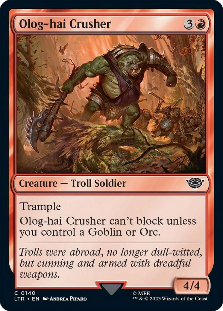 Olog-hai Crusher [The Lord of the Rings: Tales of Middle-Earth] | A1Comics