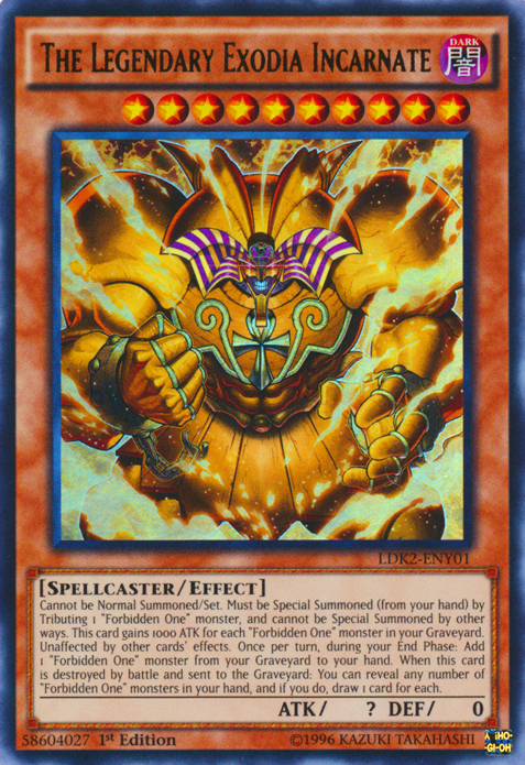 The Legendary Exodia Incarnate [LDK2-ENY01] Ultra Rare | A1Comics