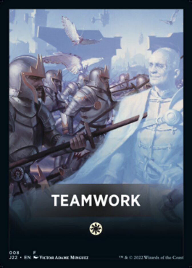 Teamwork Theme Card [Jumpstart 2022 Front Cards] | A1Comics