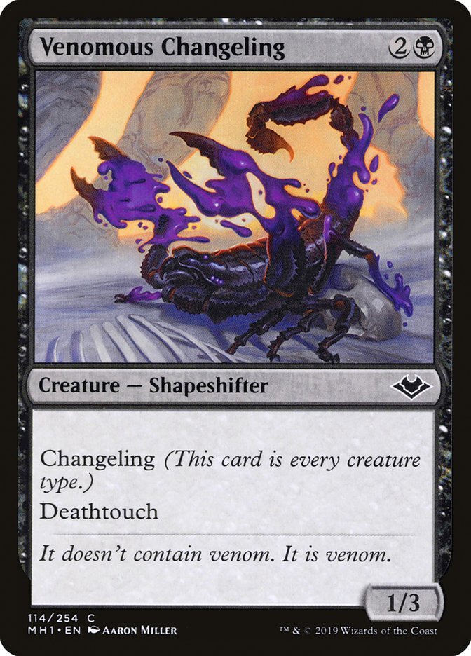 Venomous Changeling [Modern Horizons] | A1Comics