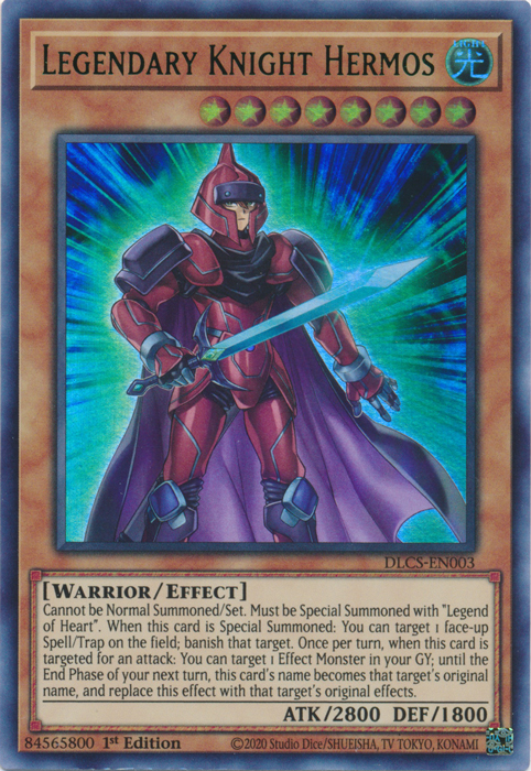 Legendary Knight Hermos (Green) [DLCS-EN003] Ultra Rare | A1Comics