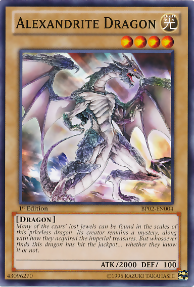 Alexandrite Dragon [BP02-EN004] Mosaic Rare | A1Comics