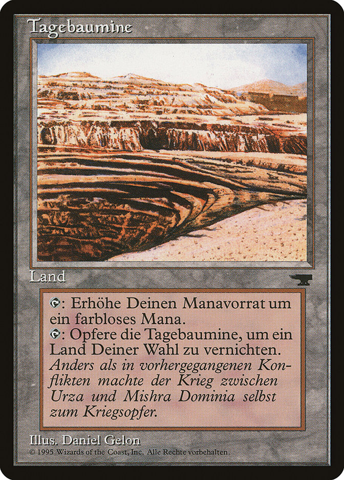 Strip Mine (German) - "Tagebaumine" [Renaissance] | A1Comics