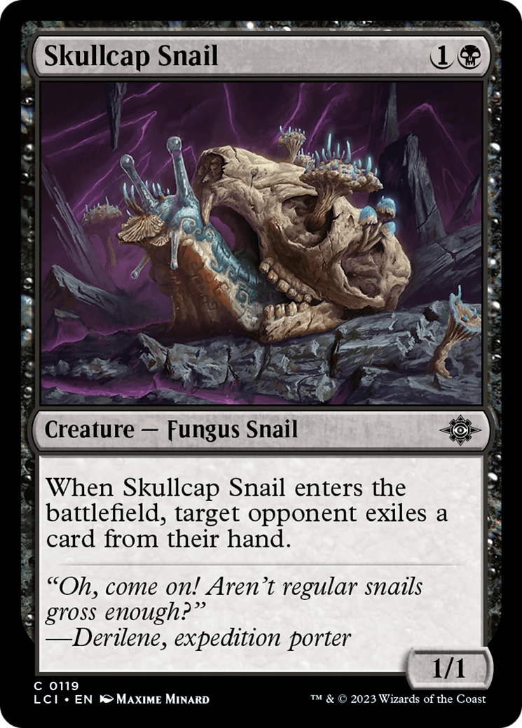 Skullcap Snail [The Lost Caverns of Ixalan] | A1Comics