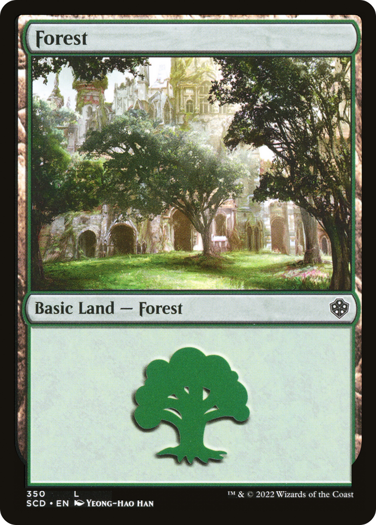 Forest (350) [Starter Commander Decks] | A1Comics