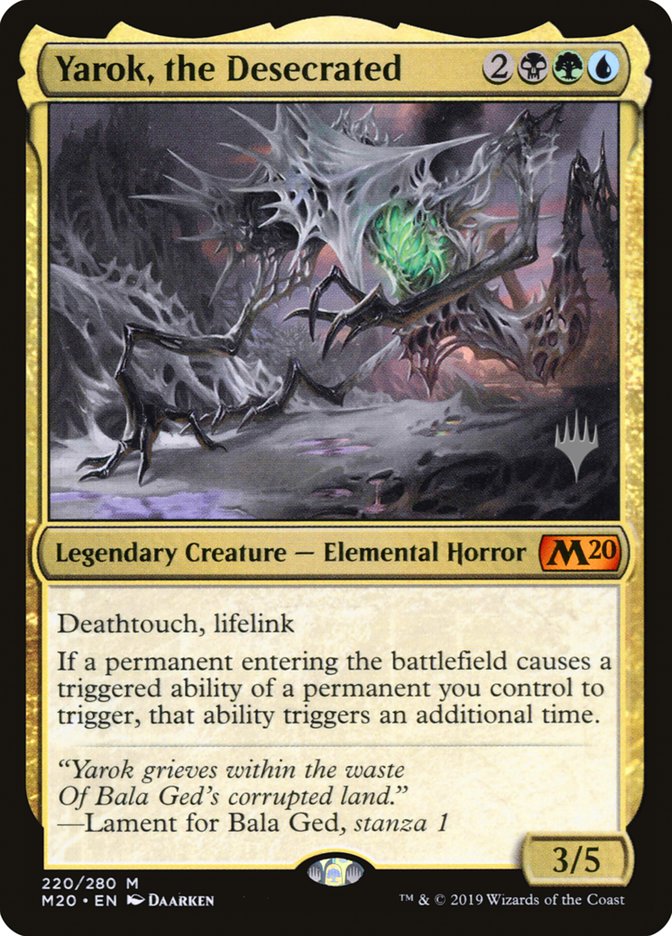 Yarok, the Desecrated (Promo Pack) [Core Set 2020 Promos] | A1Comics