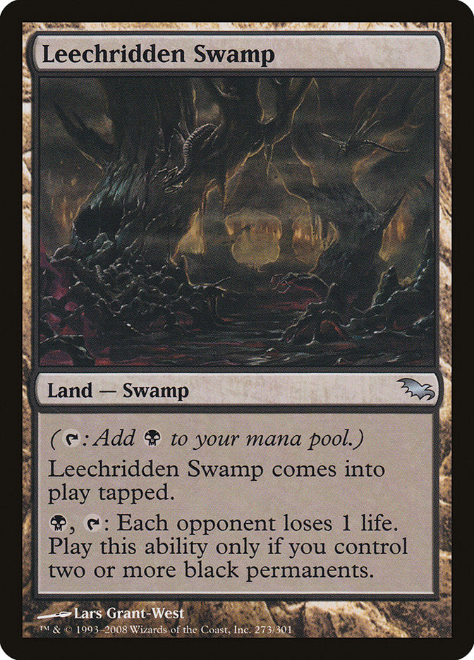 Leechridden Swamp [Shadowmoor] | A1Comics