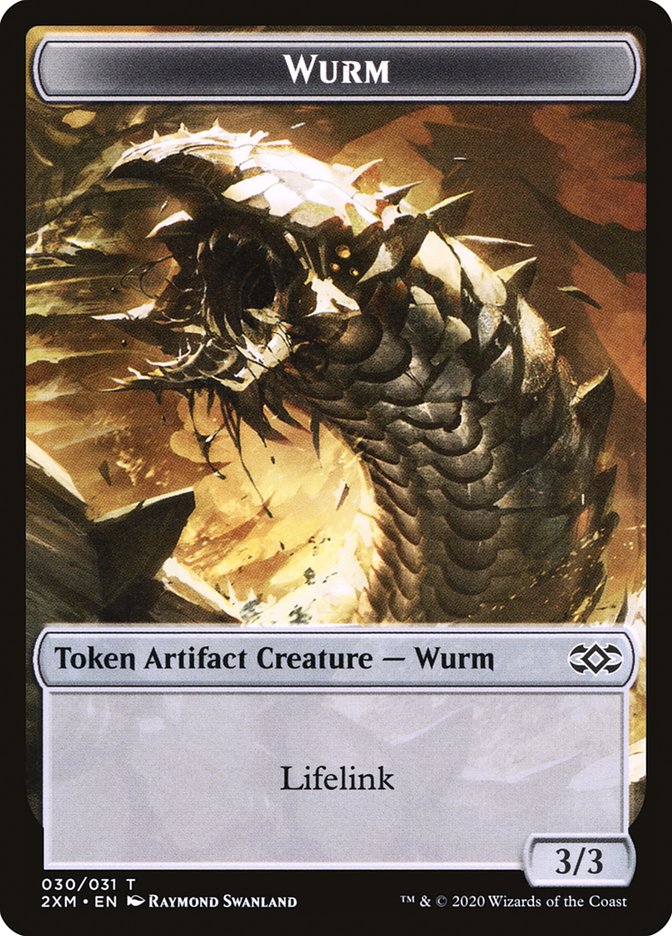 Wurm Token (030/031) [Double Masters Tokens] | A1Comics