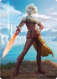 Nahiri, Heir of the Ancients 1 Art Card [Zendikar Rising Art Series] | A1Comics