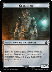 Alien Rhino // Cyberman Double-Sided Token [Doctor Who Tokens] | A1Comics