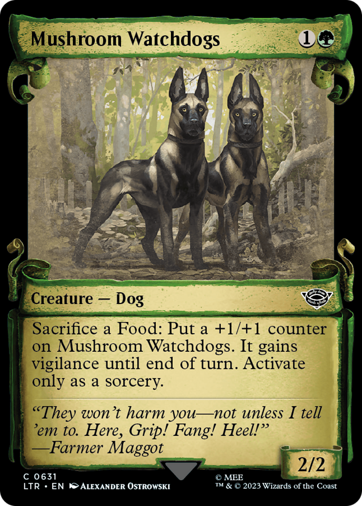 Mushroom Watchdogs [The Lord of the Rings: Tales of Middle-Earth Showcase Scrolls] | A1Comics