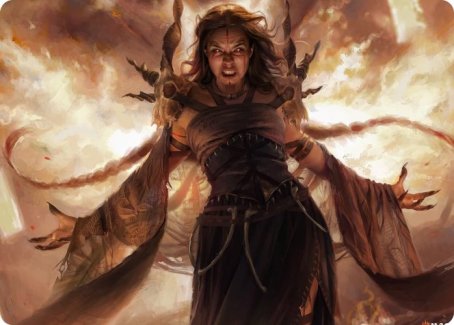 Dragon's Rage Channeler Art Card [Modern Horizons 2 Art Series] | A1Comics