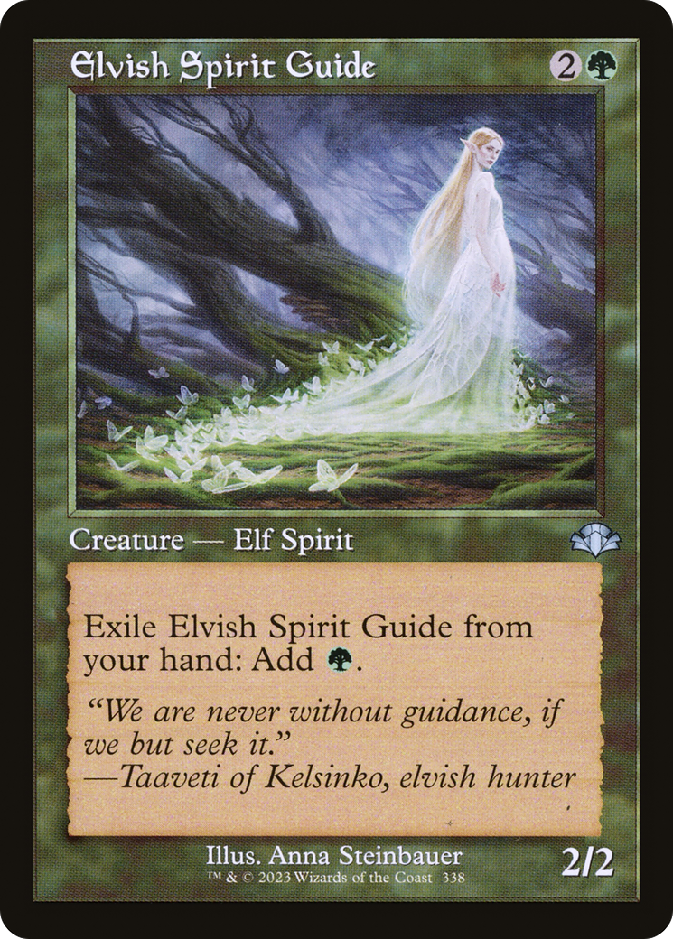 Elvish Spirit Guide (Retro) [Dominaria Remastered] | A1Comics