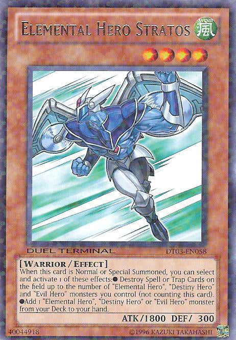 Elemental Hero Stratos [DT03-EN058] Rare | A1Comics